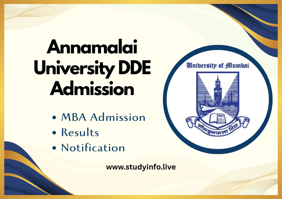 Annamalai University Distance Education Admission 4 Annamalai University Distance Education Admission